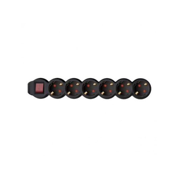 Razvodnik sa 6 mesta 1.5m 1.0mm2 + prekidač